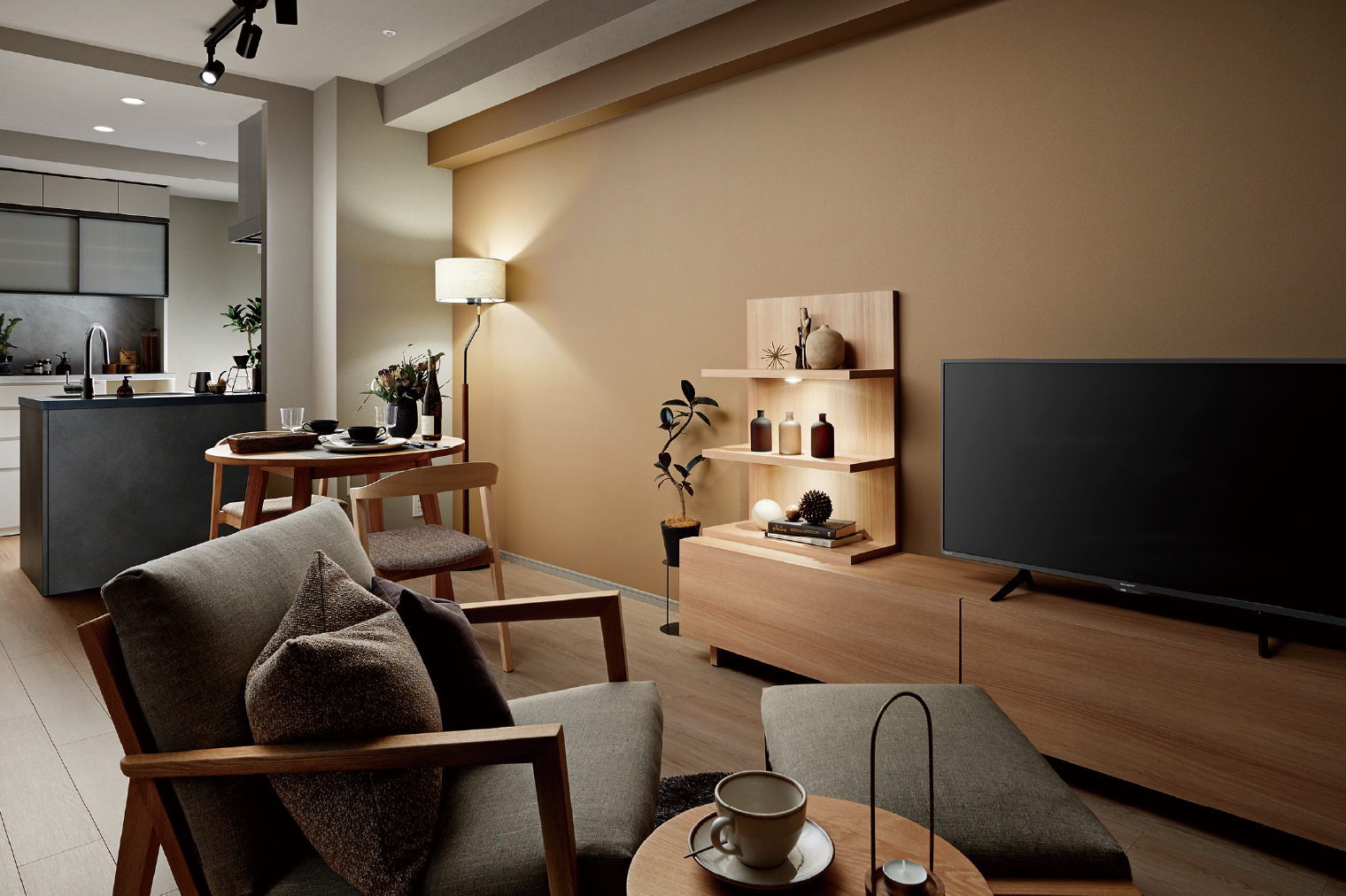 LIVING DINING KITCHEN（1LDK）